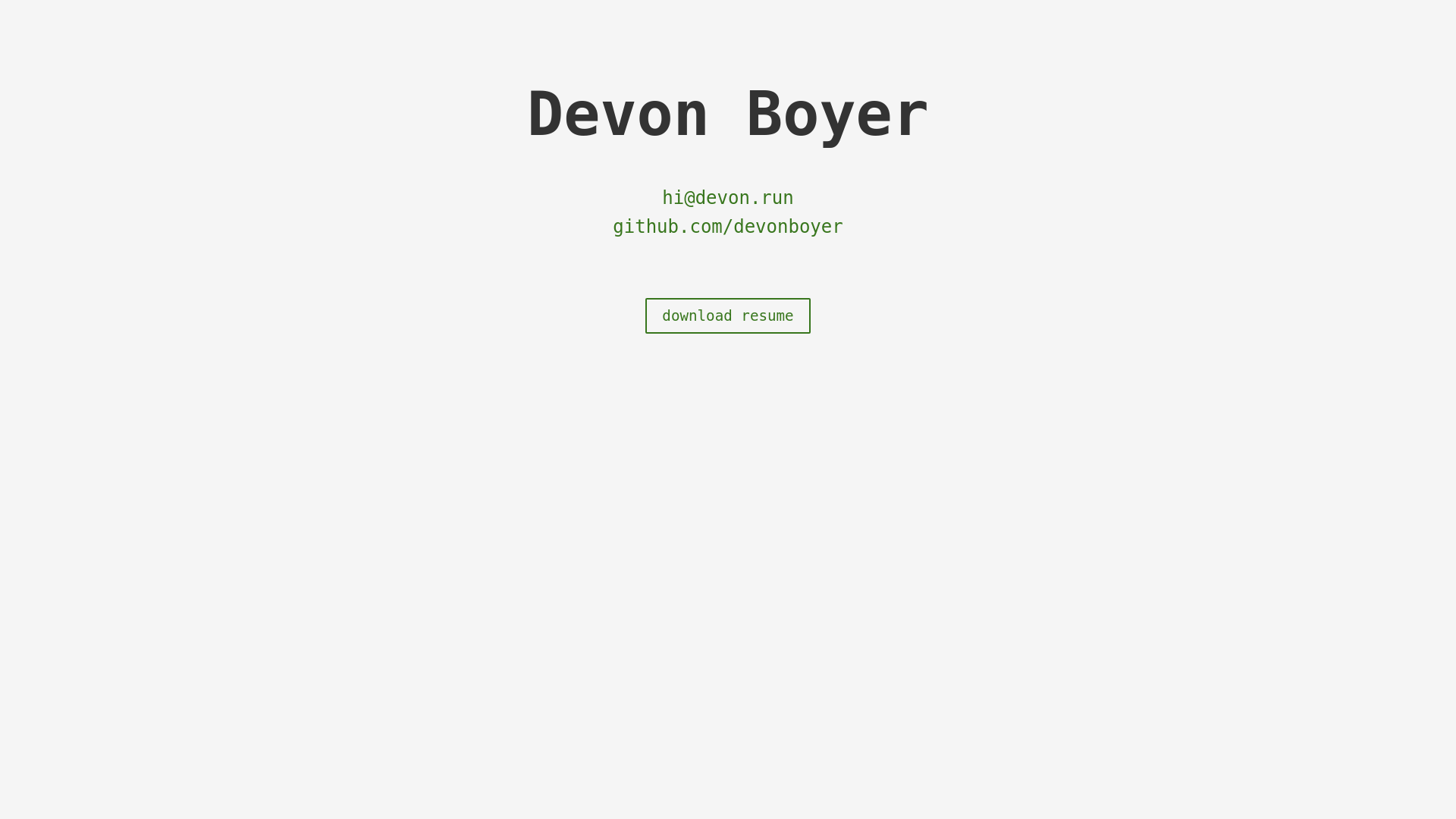 website screenshot of https://devon-run.pages.dev/