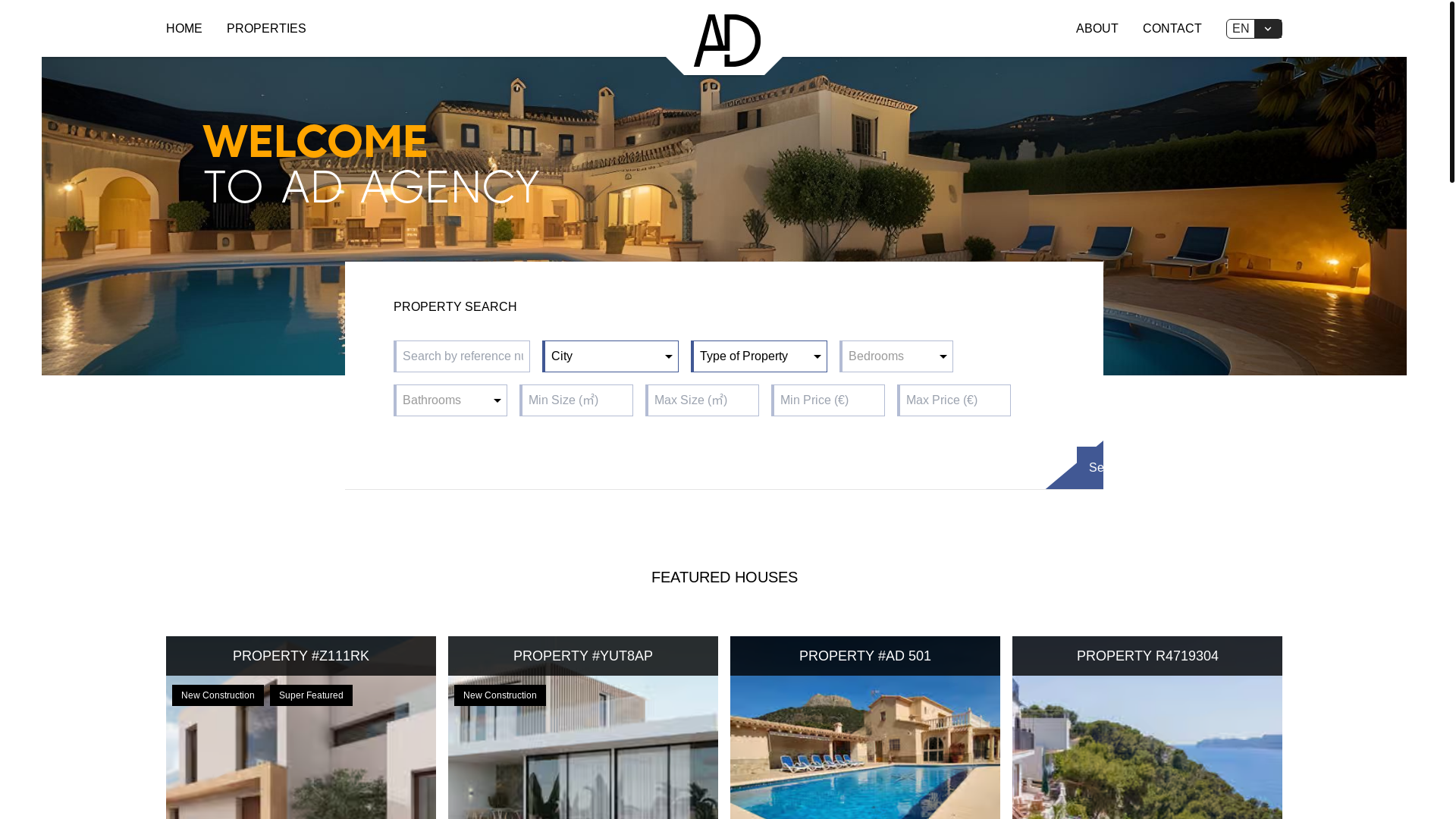 website screenshot of https://ad-agency.pages.dev/