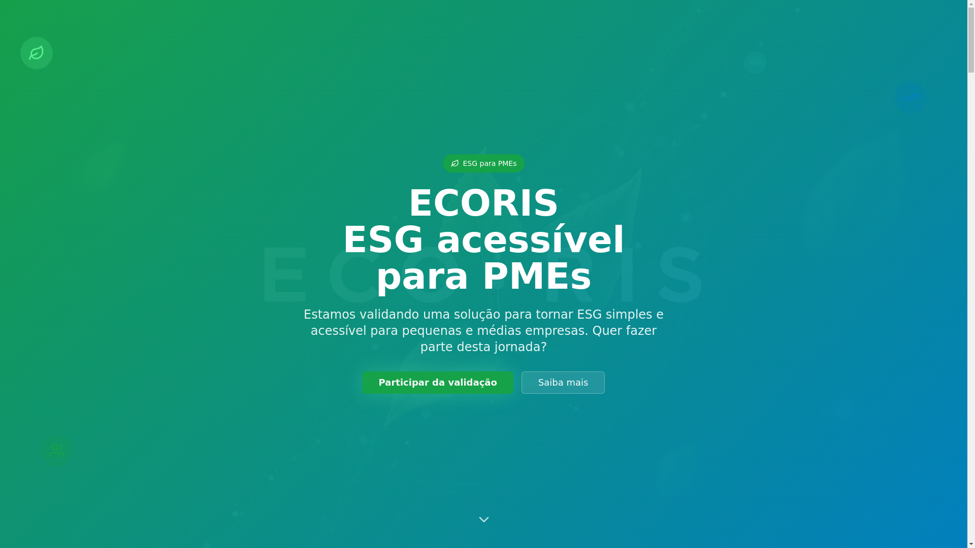 website screenshot of https://ecoris.com.br/