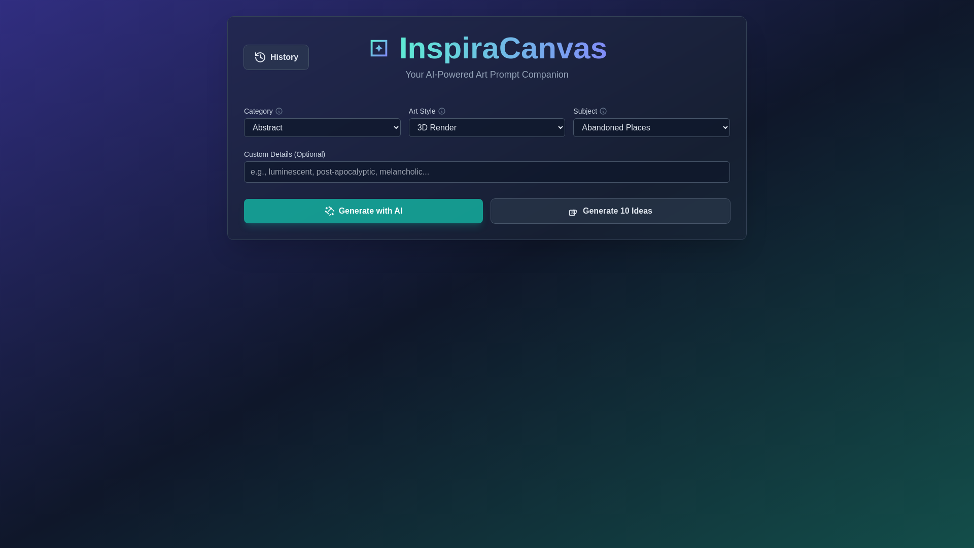 website screenshot of https://inspiracanvas.pages.dev/